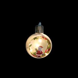 Στολίδι Χριστουγεννιάτικη Διακοσμητική Μπάλα με Φως