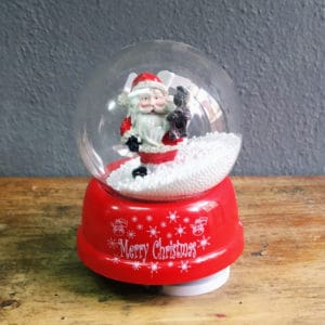 Επιτραπέζια Χιονόμπαλα με Άγιο Βασίλη 1