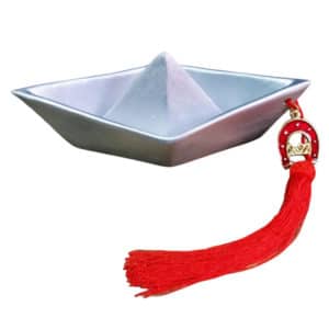 Επιτραπέζιο Γούρι Βαρκούλα Κεραμική 1