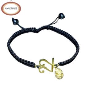Χειροποίητο Γούρι Βραχιόλι Macrame με Κουκουναράκι 2022