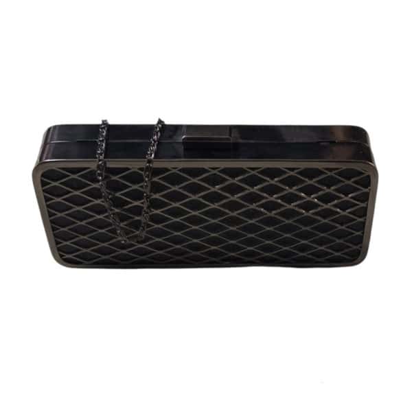 Γυναικείο Ανθρακί Clutch Τσαντάκι Χειρός 1