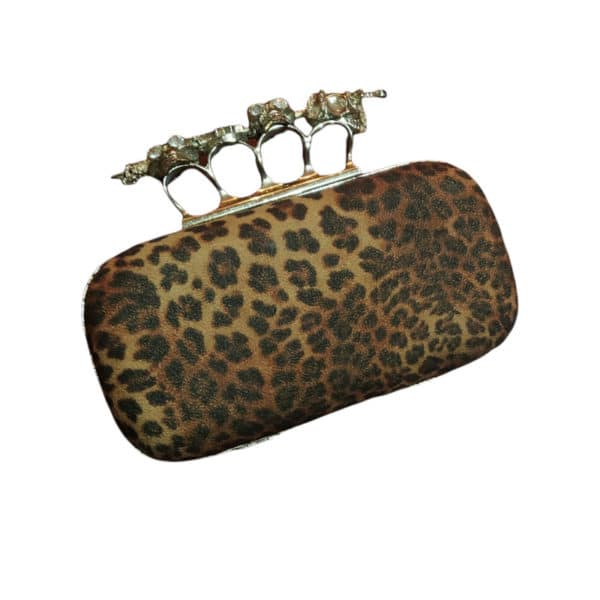Γυναικείο Λεοπάρ Clutch Τσαντάκι Χειρός 1