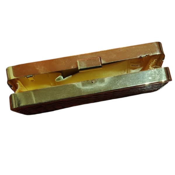 Γυναικείο Χρυσό Clutch Τσαντάκι Χειρός 3