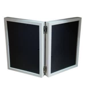 Ξύλινη Επιτραπέζια Διπλή Κορνίζα 1