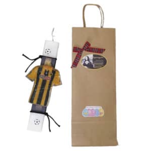 Χειροποίητη Πασχαλινή Λαμπάδα ΑΕΚ 1