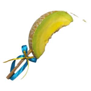 Χειροποίητη Πασχαλινή Λαμπάδα Πεπόνι 1