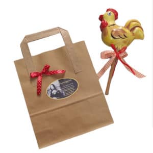 Χειροποίητη Πασχαλινή Λαμπάδα Πετεινός 1