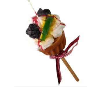 Χειροποίητη Πασχαλινή Λαμπάδα Τάρτα 1