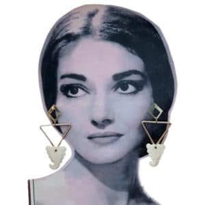 Χειροποίητα Γυναικεία Κρεμαστά Σκουλαρίκια με Ελέφαντες 1