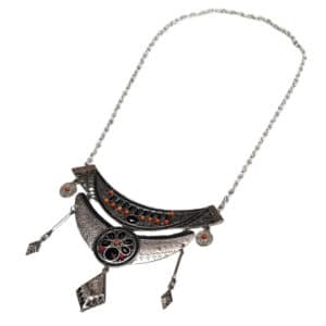 Γυναικείο Statement Έθνικ Γυναικείο Κολιέ με Ημιπολύτιμες Χάντρες a 1