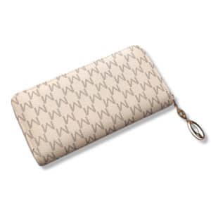 Γυναικείο Πορτοφόλι με Μοτίβο Μπεζ 2