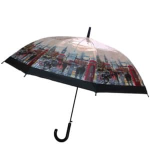 Αντιανεμική Ομπρέλα Βροχής με Μπαστούνι Λονδίνο 1