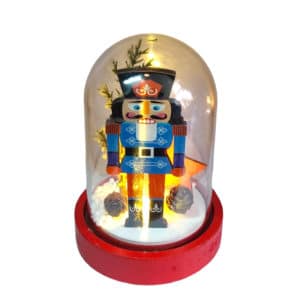 Χριστουγεννιάτικη Επιτραπέζια Διακοσμητική Καμπάνα Καρυοθραύστης 2