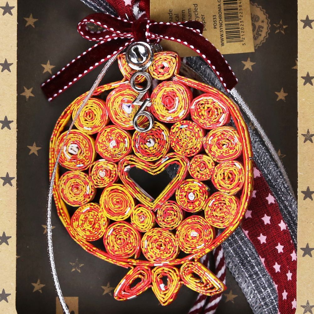 Γούρι Ροδι Ανακυκλωμένα περιοδικά.......